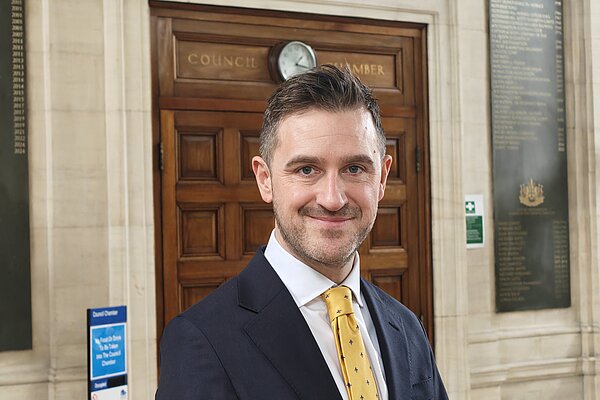 Portrait of Cllr Sam Chapman